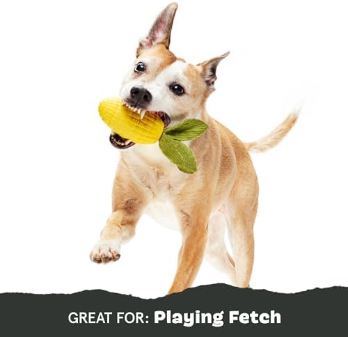 BarkBox Corn to Run Dog Toy - Toy for Large Dogs