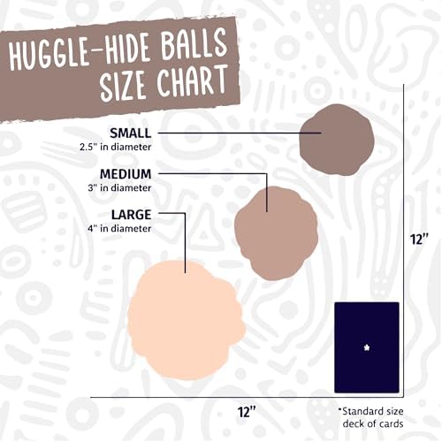 HuggleHounds Huggle-Hide Knotted Bone - Leather Dog Toys for Aggressive Chewers, Interactive for Small or Large Breeds, Tough & Durable - Knotted Leather Ball, Large