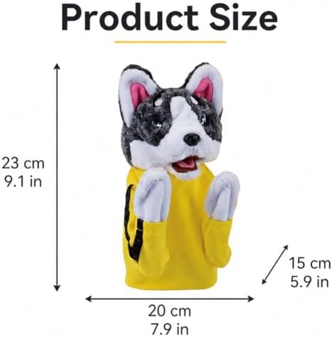 Dog Boxing Hand Puppet Squeaky Chew Toy, Interactive Pet Play Gift