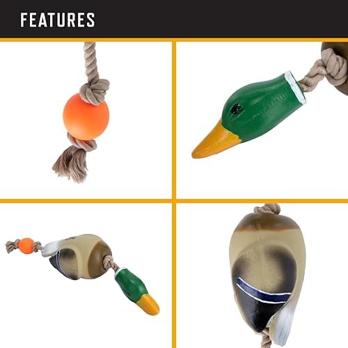 Browning Duck Rope Toy Natural