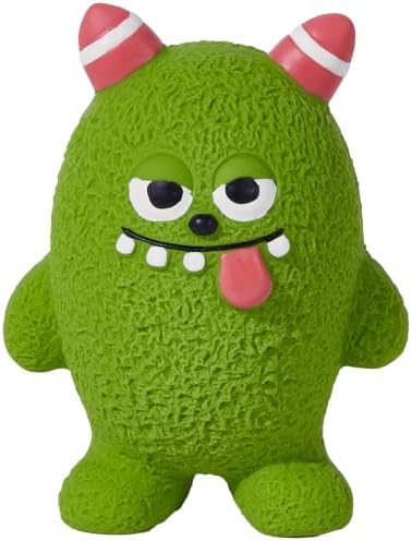 Mikivery Dog Chew Toys Tough Squeaky Latex Toy, for Aggressive Chewers