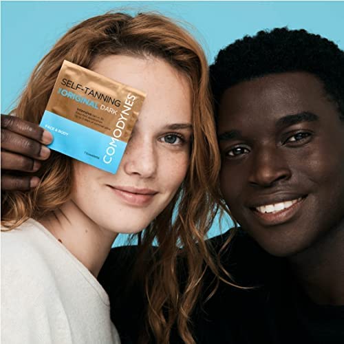 (4 Pack) COMODYNES Self-Tanning Intensive & Uniform Color - Ideal For The Face, Neck And Décolleté Area - Hidrates The Skin