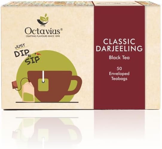Octavius Classic Darjeeling Black Tea - 50 Teabags