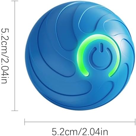 Valentines Day Gifts Smart Jumping Ball Toy for Cats, Dura-Spin Electric Cat Ball, Interactive Cat Toys for Indoor Cats