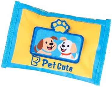 Dog Tissue Box Toy, Interactive Pet Balloon Snuffle Dog Toy in A Tissue Box with Holes, Pet Wipes Toys, Wet Wipe Dogs Snuffle Toys, Oxford Cloth Interactive Puzzle Game for Outdoor Home