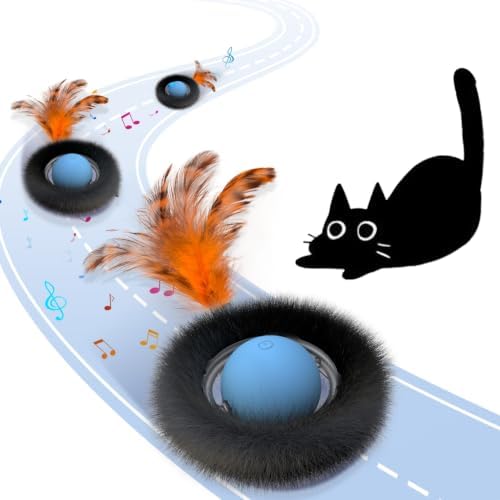Interactive Cat Toy Ball-Automatic Motion Activated Moving Ball Toys