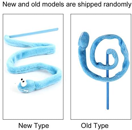 Cat Toy Snake, Serpentine Mint Cat Teasing Stick Enhance Bond With Cats