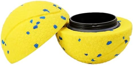 Replacement Shell for Smart Interactive Dog Ball – Durable E-TPU Outer Cover Yellow