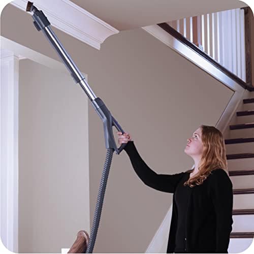 Kenmore 600 Series Pet Friendly Bagged Canister Vacuum | Lightweight, Pet PowerMate, Pop-N-Go Brush, 2 Motors, HEPA Filter, Aluminum Telescoping Wand, Retractable Cord - 81615