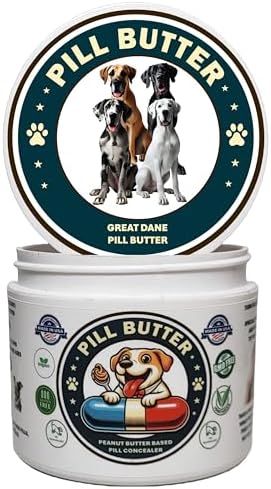 Peanut Butter Dog Pill Wrap - Great Dane Label
