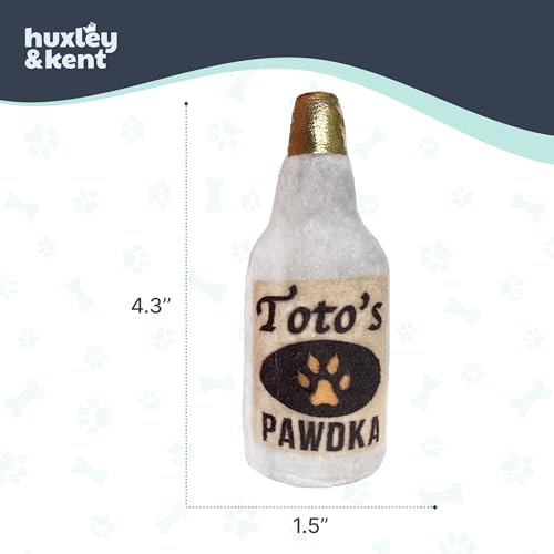 Huxley & Kent Plush Crinkle Catnip Cat Toy, Toto's Pawdka