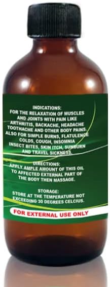 San Sierra Herbal Massage Oils 120 ml (4.06 fl oz) - Relaxing and Soothing (Mint Fresh)