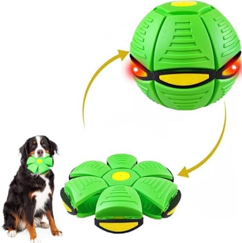 UFO Magic Balls, Flying Saucer Ball 3 Lights, Creative Pop Up Ball for Kids