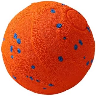 Dog Toys, 3.27-Inch interactive dog toys for small and medium dogs (Orange)