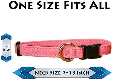 Hemp Cat Collars (Pink)
