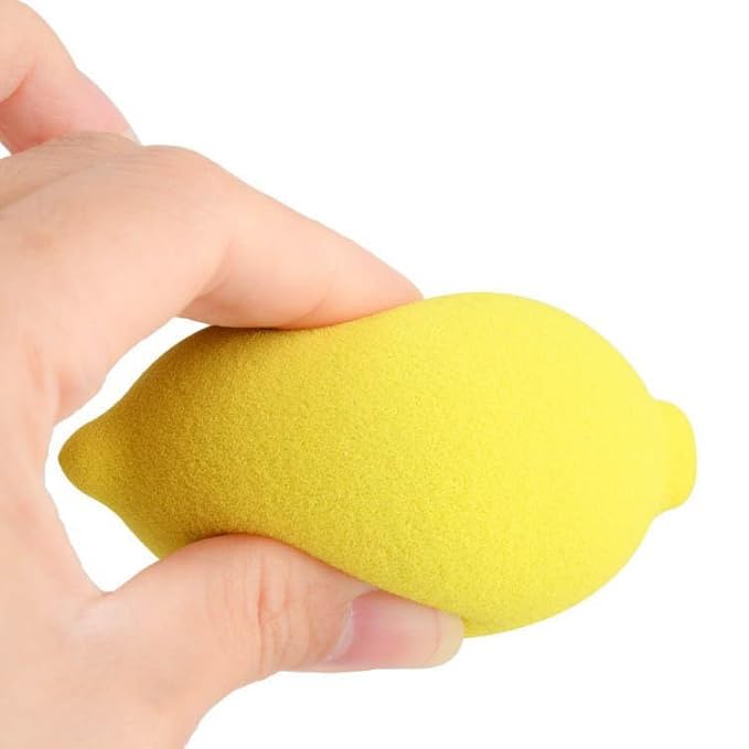 Makeup Sponges Cute Lemon Weird Extra Large Makeup Blender Professional Beauty Sponge Blender