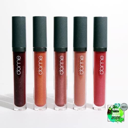 DOME BEAUTY Hydralust Lipgloss - Hydrating Lip Gloss for Glossy Lips, Lightweight, Non-Sticky Formula, Clean Beauty Lip Makeup, Moisturizing Shine, Vegan, Cruelty-Free (Katherine, 0.20 oz)