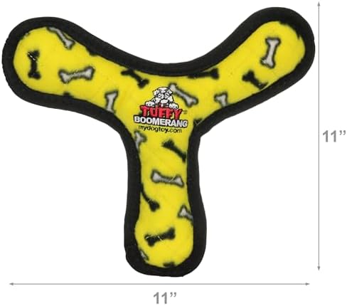 TUFFY® 2 Pack Ultimate Boomerang Ultra Durable Plush Dog Toys