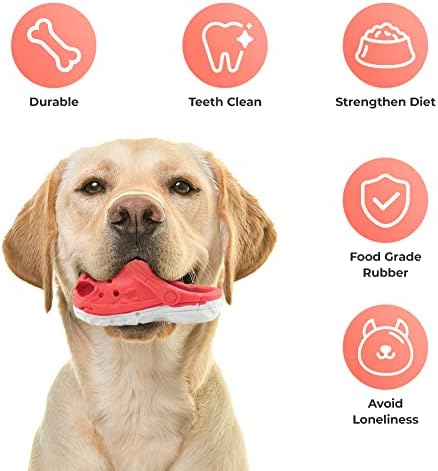 Dog Chew Toys,Tough Dog Toys for Aggressive Chewers,Durable Rubber Puppy Toy, Interactive Puppy Toys Aggressive Chewers Medium Large Breed