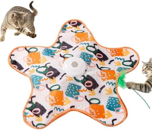 HuntingFun Dog Pro – Interactive Toy with 3-Mode (Pentagram Beige)