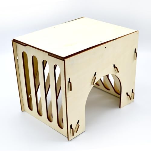 Oxbow Enriched Life Hay House Toy for Rabbits, Guinea Pigs, Hamsters, Rabbits, Chinchilla, Rat, Cage Accessories for Chinchillas, Guinea Pig Cage Accessories
