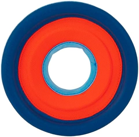 Chuckit! Zipflight Flying Disc Dog Toy, Small (6"), Green and light Blue