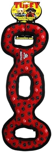 TUFFY® 2 Pack Ultimate 3WayTug Ultra Durable Plush Dog Toys