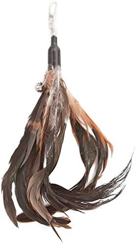 Cat Toys Feather Refill 6 Pack - Add Life to Your Cat's Favorite Toy with This Interchangeable Feather Refill Multipack (As Photographed).