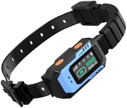 Wireless Electric Fence for Dogs - GPS Dog Collar Fence with Beep Vibration Static Correction, Radius Range up to 9999ft, IPX7 Waterproof Dog Collar for Large Dogs Outdoor Use
