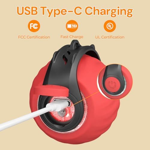 Interactive Cat Toys with Bird Sounds & 3 Speed Modes for Indoor Cats Play | Bird Sounds, 3 Speed Modes, Rechargeable Automatic Rolling, 3 Tails, Fast Charging Ball, For Indoor Cats on Hard Floor Carpet