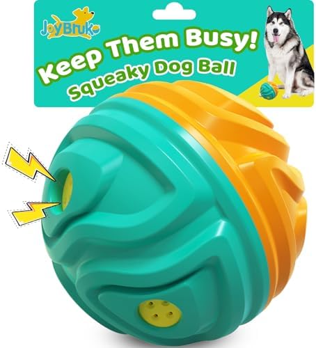 Dog Ball for Aggressive Chewers Interactive Dog Toy Giggle Balls