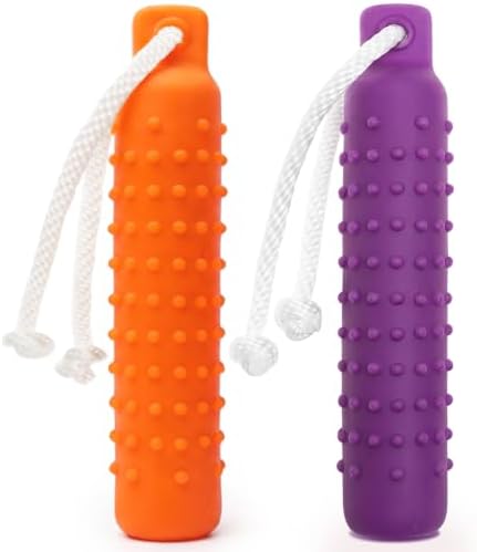 Dog Water Toys, 2 Pack Floating Bumper Fetch Toy Dummy