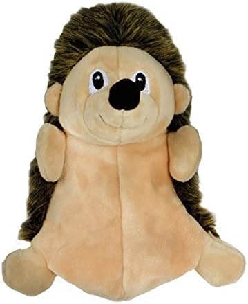 SmartPetLove Snuggle Puppy Tender-Tuffs Crinkle Dog Toy, Plush Hedgehog