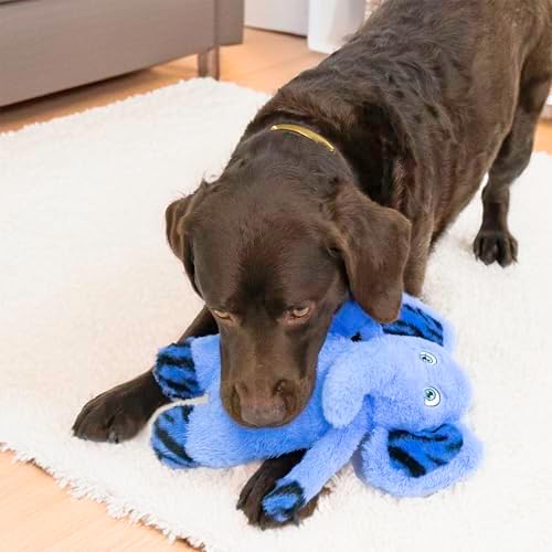 KONG Jungle Jamz Plush Dog Toys – Squeaky, Crinkly, and Rattling Durable Toys for Dogs – Safari Animal Collection (Gorilla/Elephant/Rhino Combo)