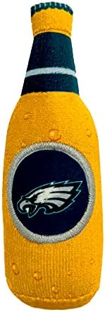 BEST PLUSH CAT TOY NFL PHILADELPHIA EAGLES Complete Set of 3 piece Cat Toys filled with Fresh Catnip. Includes: 1 Helmet Cat Toy, 1 Football Cat Toy with Feathers & 1 Beer Bottle. Beautiful Team LOGOS