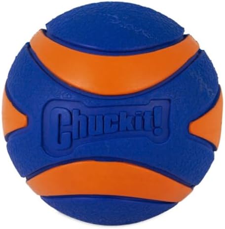 Chuckit! Ultra Squeaker Ball, Floats, XL 3.5in, for Dogs 100+lbs