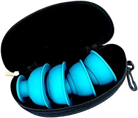 "Riptide" Sport Cupping set of 4 push cups in case by Wavetools Therapy ideal for dynamic cupping, two suctions strengths