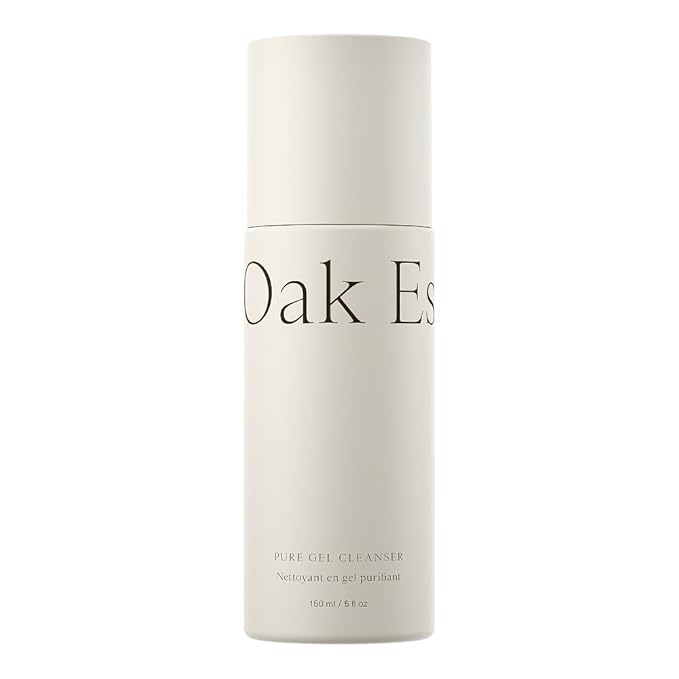 Oak Essentials Pure Gel Cleanser | Clarifying Gel Face Wash with Aloe and Amino Acids | Removes Dirt & Oil Without Drying, 5 Fl Oz