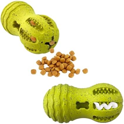Max Fusion Weeble Dog Toy, Large, Yellow, Made with Nike Grind