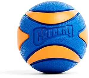 Chuckit! Ultra Squeaker Ball Dog Fetch Toy, Large 3in, for Big Breeds
