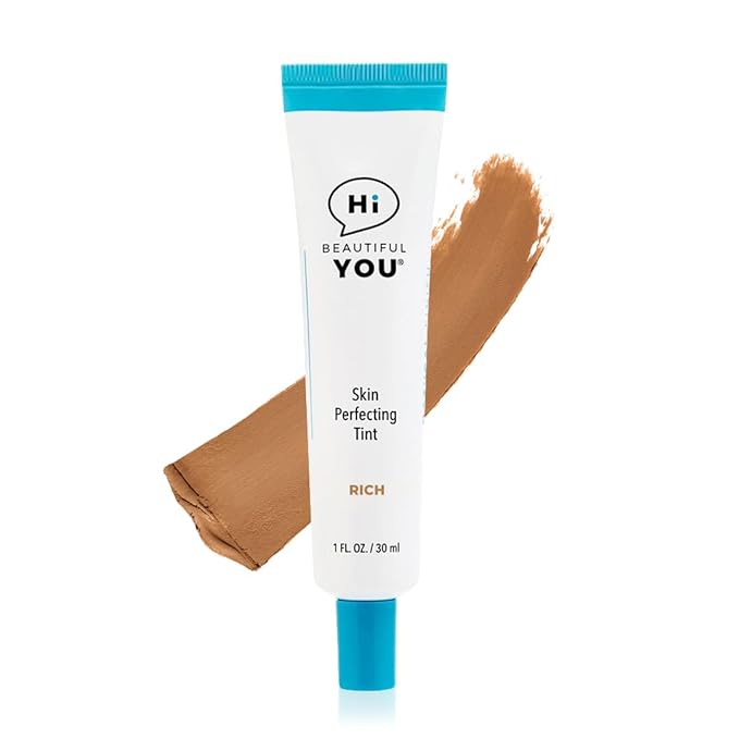 RICH - BE YOU SKIN Perfecting Tint with Hydrating Benefits - The Original Skin Perfector from the Creator of per-fekt - Lightweight, Natural Finish veryday Use. Enhance Skin Tone.