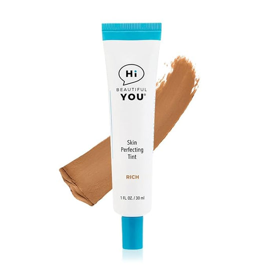 RICH - BE YOU SKIN Perfecting Tint with Hydrating Benefits - The Original Skin Perfector from the Creator of per-fekt - Lightweight, Natural Finish veryday Use. Enhance Skin Tone.
