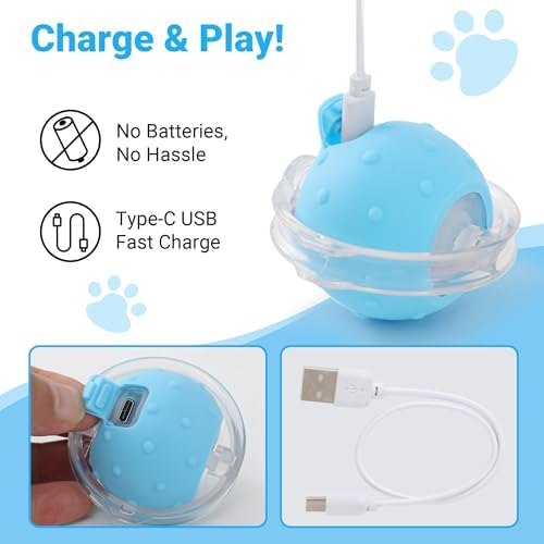 Cat Toys for Indoor Cats, Interactive Cat Toy for Adult Cats