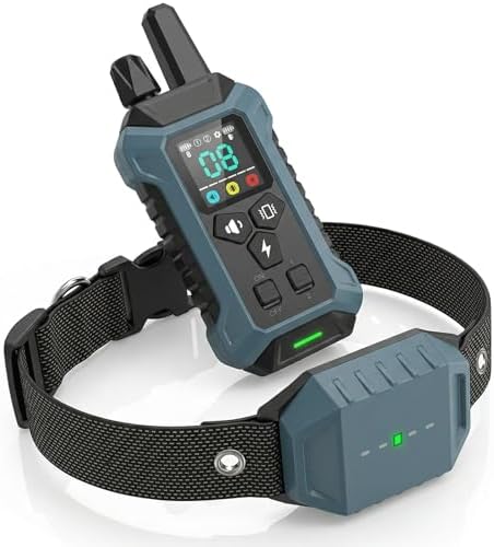 Remote Dog Training Collar, 3000FT Range, IP67 Waterproof, Rechargeable