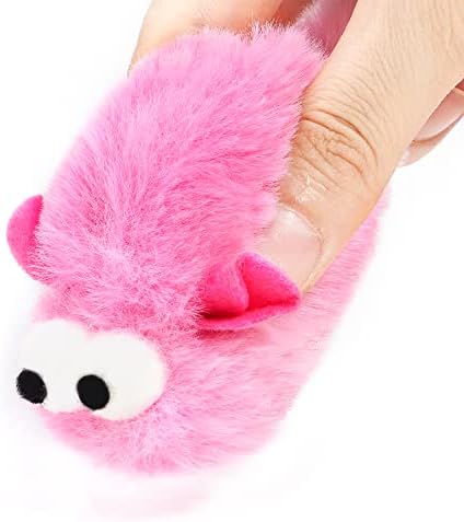 CHIWAVA 4PCS 15" Long Soft Plush Cat Toys Mice with Bell Rustle Sound Mouse