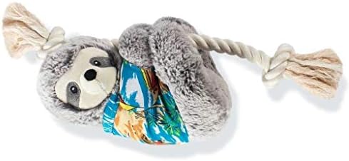 Fringe Studio Dog Toy, Slown' Dwn for Summer Sloth Pet Toy (289318)