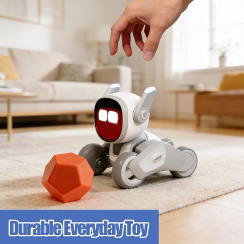 Play Ball for Loona Pet Robot, Interactive Pet Toy with Rounded Edges, Lightweight Daily Play Companion