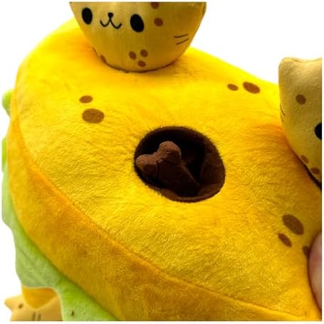 Mister Taco Cat Dog Toy Funny Cute Mexican Food Stuffed Chew Toy