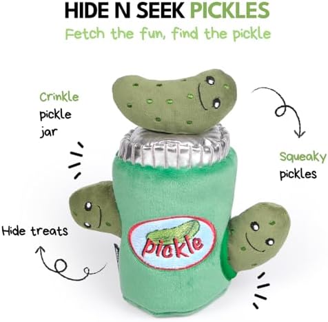 CHEWFFON Dog Interactive Toy, Plush Hide and Seek Burrow Puzzle