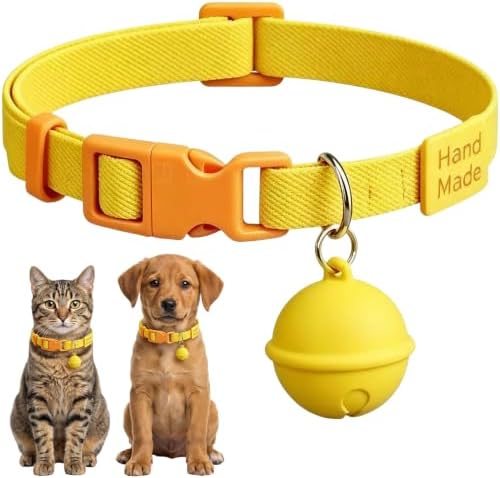 GPS Pet Tracker Collar, Bluetooth Mini GPS Tracker for Cat Dog, Smart Pet Activity Finder, No Monthly Fee, Works with Apple Find My & Google Find Hub, Real-Time Location Tag for Small Pets